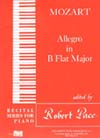 Allegro in Bb Major &mdash; Cover